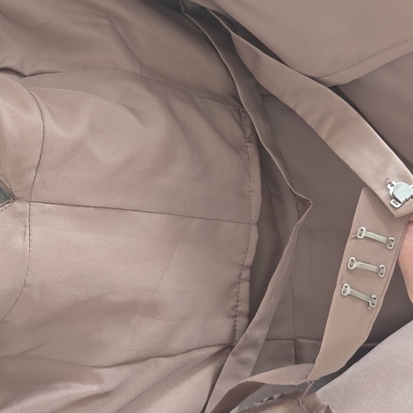 Terani Taupe Blazer And Dress Set 2P - Picture 14 of 14